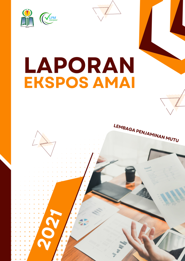 Orange and Brown Annual Report Cover A4 Document